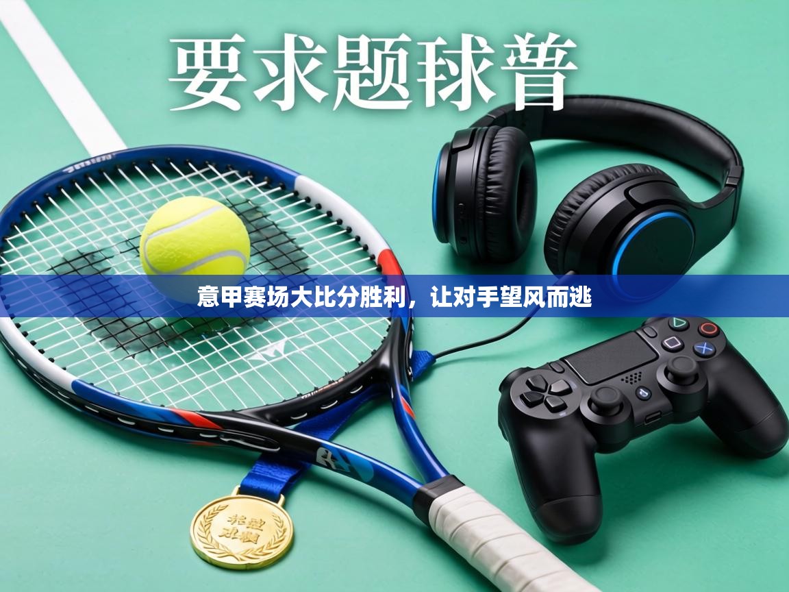意甲赛场大比分胜利，让对手望风而逃  第2张